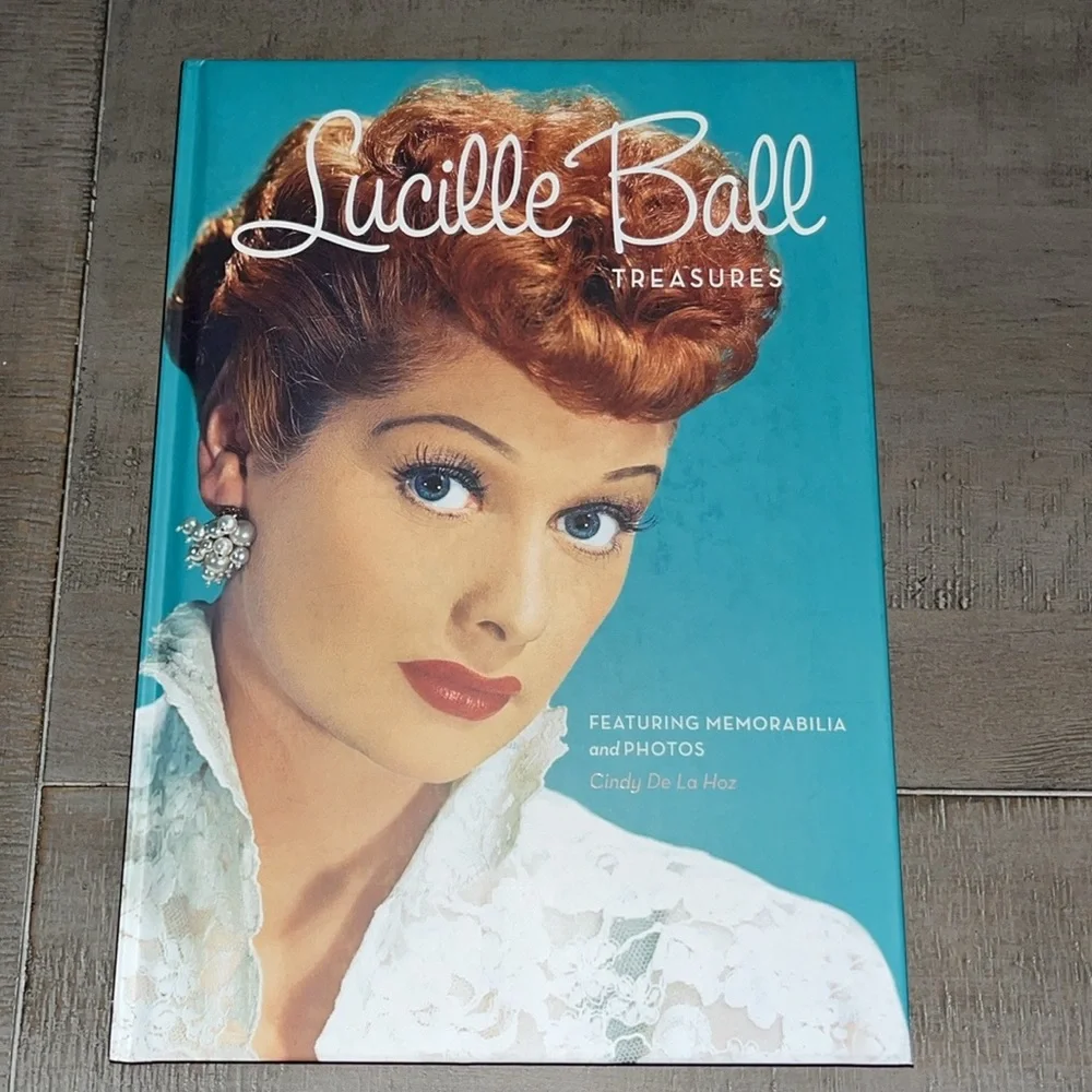 Lucille Ball Treasures Hardcover Book